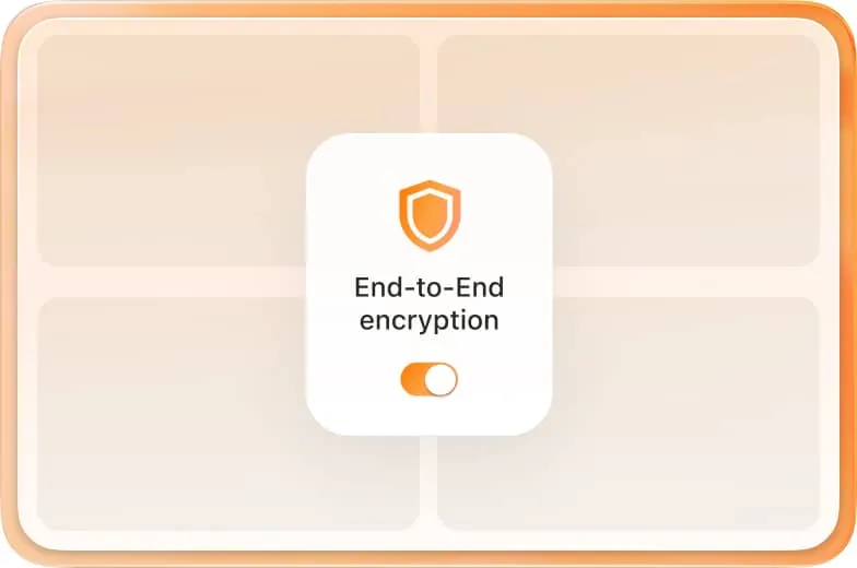 End-to-end  encryption feature on RingCentral Rooms