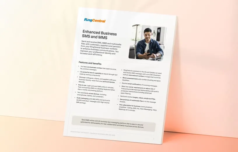 Datasheet: Dive into the details about SMS