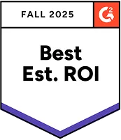 Badge Best Est. ROI Fall 2026
